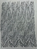 Vine/Root Sequin 4 Way Stretch Fabric 54” Wide| New Creations Fabric & Foam Inc. - New Creations Fabric & Foam Inc