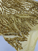 Vine/Root Sequin 4 Way Stretch Fabric 54” Wide| New Creations Fabric & Foam Inc. - New Creations Fabric & Foam Inc