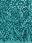 Vine/Root Sequin 4 Way Stretch Fabric 54” Wide| New Creations Fabric & Foam Inc. - New Creations Fabric & Foam Inc