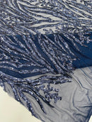 Vine/Root Sequin 4 Way Stretch Fabric 54” Wide| New Creations Fabric & Foam Inc. - New Creations Fabric & Foam Inc