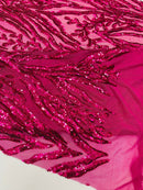 Vine/Root Sequin 4 Way Stretch Fabric 54” Wide| New Creations Fabric & Foam Inc. - New Creations Fabric & Foam Inc