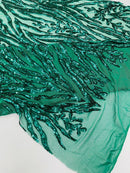 Vine/Root Sequin 4 Way Stretch Fabric 54” Wide| New Creations Fabric & Foam Inc. - New Creations Fabric & Foam Inc