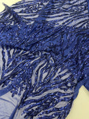 Vine/Root Sequin 4 Way Stretch Fabric 54” Wide| New Creations Fabric & Foam Inc. - New Creations Fabric & Foam Inc