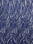 Vine/Root Sequin 4 Way Stretch Fabric 54” Wide| New Creations Fabric & Foam Inc. - New Creations Fabric & Foam Inc