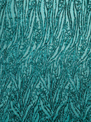 Vine/Root Sequin 4 Way Stretch Fabric 54” Wide| New Creations Fabric & Foam Inc. - New Creations Fabric & Foam Inc