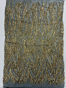 Vine/Root Sequin 4 Way Stretch Fabric 54” Wide| New Creations Fabric & Foam Inc. - New Creations Fabric & Foam Inc