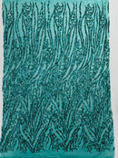 Vine/Root Sequin 4 Way Stretch Fabric 54” Wide| New Creations Fabric & Foam Inc. - New Creations Fabric & Foam Inc