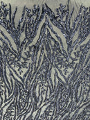 Vine/Root Sequin 4 Way Stretch Fabric 54” Wide| New Creations Fabric & Foam Inc. - New Creations Fabric & Foam Inc