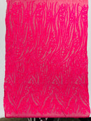 Vine/Root Sequin 4 Way Stretch Fabric 54” Wide| New Creations Fabric & Foam Inc. - New Creations Fabric & Foam Inc