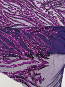 Vine/Root Sequin 4 Way Stretch Fabric 54” Wide| New Creations Fabric & Foam Inc. - New Creations Fabric & Foam Inc