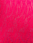 Vine/Root Sequin 4 Way Stretch Fabric 54” Wide| New Creations Fabric & Foam Inc. - New Creations Fabric & Foam Inc