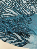 Vine/Root Sequin 4 Way Stretch Fabric 54” Wide| New Creations Fabric & Foam Inc. - New Creations Fabric & Foam Inc