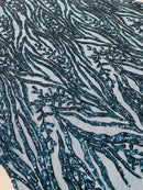 Vine/Root Sequin 4 Way Stretch Fabric 54” Wide| New Creations Fabric & Foam Inc. - New Creations Fabric & Foam Inc