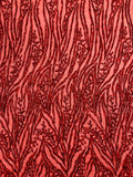 Vine/Root Sequin 4 Way Stretch Fabric 54” Wide| New Creations Fabric & Foam Inc. - New Creations Fabric & Foam Inc