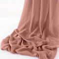 WOOL DOBBY CHIFFON SHEER RUNNER (29" wide x 180" Long) - New Creations Fabric & Foam Inc