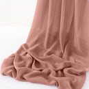 WOOL DOBBY CHIFFON SHEER RUNNER (29" wide x 180" Long) - New Creations Fabric & Foam Inc