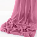 WOOL DOBBY CHIFFON SHEER RUNNER (29" wide x 180" Long) - New Creations Fabric & Foam Inc