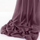 WOOL DOBBY CHIFFON SHEER RUNNER (29" wide x 180" Long) - New Creations Fabric & Foam Inc