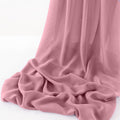 WOOL DOBBY CHIFFON SHEER RUNNER (29" wide x 180" Long) - New Creations Fabric & Foam Inc