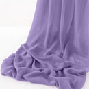 WOOL DOBBY CHIFFON SHEER RUNNER (29" wide x 180" Long) - New Creations Fabric & Foam Inc