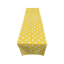 12" Wide x 72" Long, Polka Dot Print Broadcloth Poly Cotton Table Runner - New Creations Fabric & Foam Inc