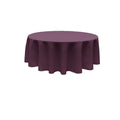 120" ROUND POLYESTER POPLIN TABLECLOTH - New Creations Fabric & Foam Inc