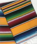 14" Wide x 76" Long - Cinco de Mayo Mexican Serape Cotton Table Runner - New Creations Fabric & Foam Inc