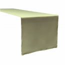 14" x 108" Polyester Poplin Table Runner, Ideal for Wedding, Baby Shower, Home, Restaurant, - New Creations Fabric & Foam Inc