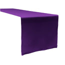 14" x 72" Polyester Poplin Table Runner, Ideal for Wedding, Baby Shower, Home, Restaurant, - New Creations Fabric & Foam Inc