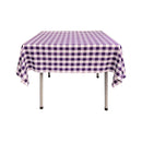 30"x30" SQUARE TABLECLOTH POLYESTER CHECKERED. - New Creations Fabric & Foam Inc