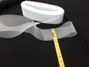 40 yards - 4 Inches White Crinoline Horsehair Braid Trim - wedding - bridal - decorations. - New Creations Fabric & Foam Inc