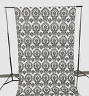 5 Feet Wide Damask Flocking Taffeta Backdrop Drape Curtain Panel, 1 Panel - New Creations Fabric & Foam Inc