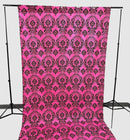 5 Feet Wide Damask Flocking Taffeta Backdrop Drape Curtain Panel, 1 Panel - New Creations Fabric & Foam Inc