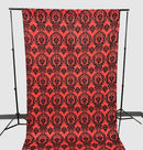 5 Feet Wide Damask Flocking Taffeta Backdrop Drape Curtain Panel, 1 Panel - New Creations Fabric & Foam Inc