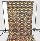 5 Feet Wide Damask Flocking Taffeta Backdrop Drape Curtain Panel, 1 Panel - New Creations Fabric & Foam Inc