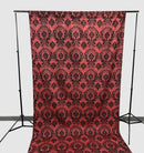 5 Feet Wide Damask Flocking Taffeta Backdrop Drape Curtain Panel, 1 Panel - New Creations Fabric & Foam Inc