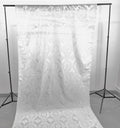 5 Feet Wide Damask Flocking Taffeta Backdrop Drape Curtain Panel, 1 Panel - New Creations Fabric & Foam Inc