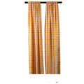 5 Feet Wide x 10 Feet High, Buffalo Checkered Country Plaid Gingham Checkered Backdrop Drapes Curtains Panels, 1 Pair - New Creations Fabric & Foam Inc