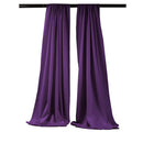 5 Feet Wide x 15 Feet High, Polyester Seamless Backdrop Drape Curtain Panel / Curtain Room Divider / 2 Panels - New Creations Fabric & Foam Inc