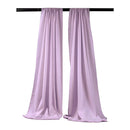 5 Feet Wide x 20 Feet High, Polyester Seamless Backdrop Drape Curtain Panel / Curtain Room Divider / 2 Panels - New Creations Fabric & Foam Inc
