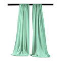 5 Feet Wide x 6 Feet High, Polyester Poplin Backdrop Drape Curtain Panel, Room Divider, 1 Pair - New Creations Fabric & Foam Inc