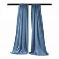 5 Feet Wide x 7 Feet High, Polyester Poplin Backdrop Drape Curtain Panel, Room Divider, 1 Pair - New Creations Fabric & Foam Inc