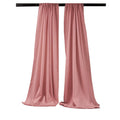 5 Feet Wide x 7 Feet High, Polyester Poplin Backdrop Drape Curtain Panel, Room Divider, 1 Pair - New Creations Fabric & Foam Inc