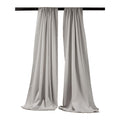 5 Feet Wide x 7 Feet High, Polyester Poplin Backdrop Drape Curtain Panel, Room Divider, 1 Pair - New Creations Fabric & Foam Inc