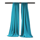 5 Feet Wide x 8 Feet High, Polyester Poplin Backdrop Drape Curtain Panel, Room Divider, 1 Pair - New Creations Fabric & Foam Inc