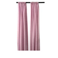 5 Feet Wide x 9 Feet High, Buffalo Checkered Country Plaid Gingham Checkered Backdrop Drapes Curtains Panels, 1 Pair - New Creations Fabric & Foam Inc