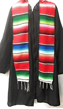 5" Wide by 76" Long Authentic Mexican Serape Graduation Stole Sash - New Creations Fabric & Foam Inc
