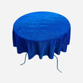 51" ROUND FULL COVERED GLITTER SHIMMER TABLECLOTH - New Creations Fabric & Foam Inc