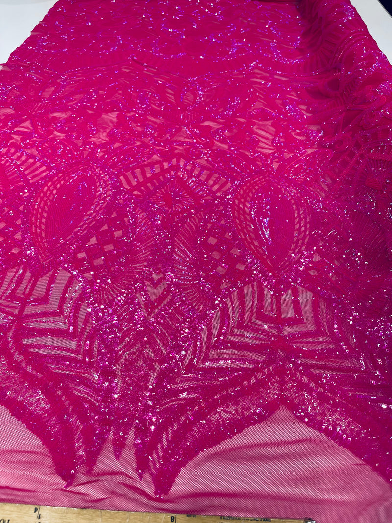 Red Square Foil Sequin – Sal Tex Fabrics, Inc.