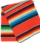 14" Wide x 76" Long - Cinco de Mayo Mexican Serape Cotton Table Runner